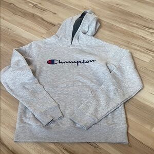Champion Light Gray Men's Hoodie